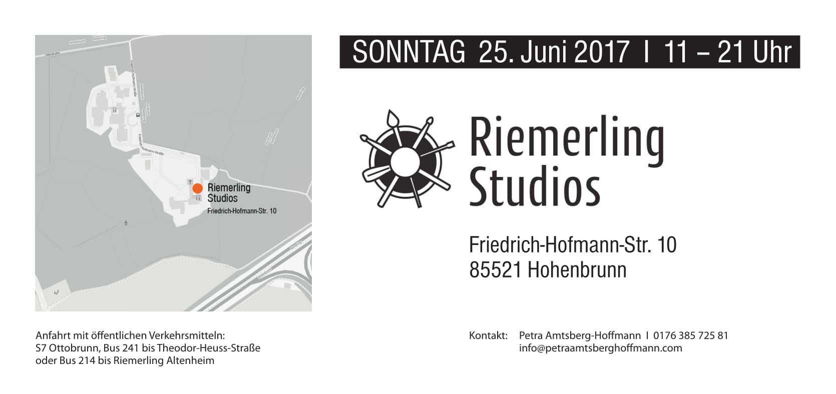 open studios Riemerling 2