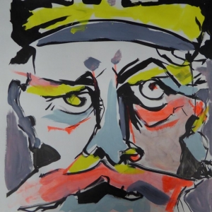 Sailorman, color, painting, malen